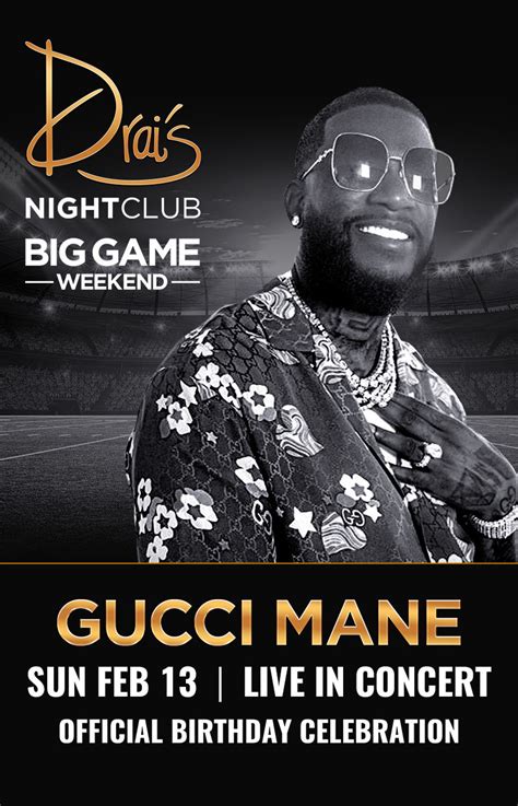 gucci mane las vegas|drai's nightclub tickets.